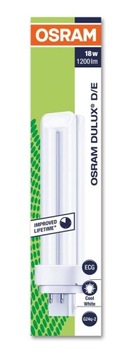 Świetlówka kompaktowa OSRAM DULUX D/E G24q-2 18W/840