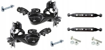 do NISSAN QASHQAI J10 07- 4 WAHACZE ŚRUBY TYŁ KPL
