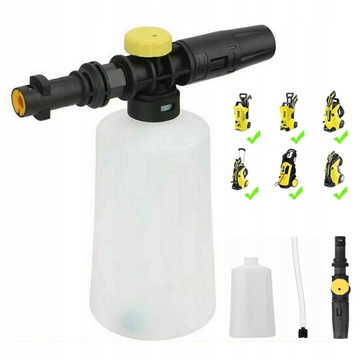 ПЕНА ДЛЯ СТИРАЛЬНЫХ МАШИН KARCHER K2 K3 K4 K5 K6 K7 750мл БЕЛАЯ ЛЕГКАЯ И ПРОЧНАЯ