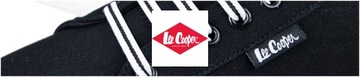 Trampki damskie Lee Cooper Wygodne tenisówki czarne na gumki buty 2183L 38