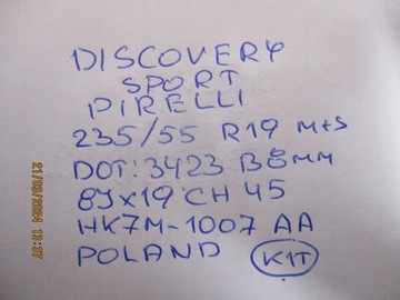 KOLA RÁFKY PNEUMATIKY LAND ROVER DISCOVERY SPORT R19 M+S 8MM