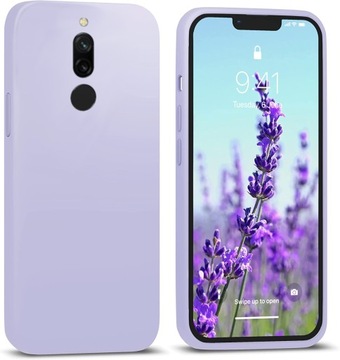 ETUI DO XIAOMI REDMI 8 SILIKON KOLOR CASE + SZKŁO