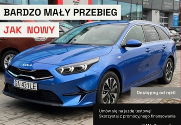 Kia Ceed III Kombi Facelifting 1.5 T-GDI 140KM 2024 Kia Ceed M pakiet SMART, 140KM 7DCT, dostepny od reki 1.5 Benzyna 140KM