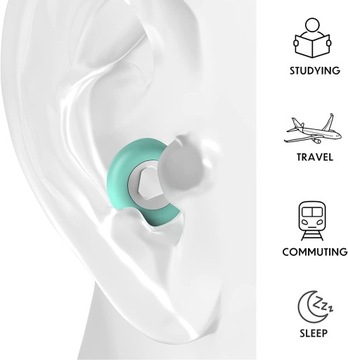 Звукоизолирующие беруши IN-EAR FOR SLEEPING Оттенки розового |-25дБ