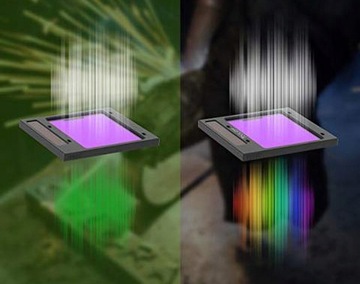 АВТОЗАТЕМНЯЮЩИЙ ШЛЕМ СВАРОЧНАЯ МАСКА TRUE COLOR + ПЕРЧАТКИ + ТРАВА