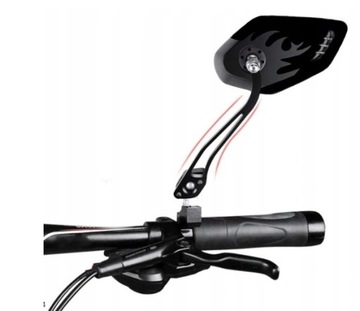 2x ВЕЛОСИПЕДНЫЕ ЗЕРКАЛА ДЛЯ ВЕЛОСИПЕДА, МОТОКУТЕРА, БОЛЬШОЙ НАБОР