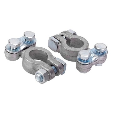 Клемма аккумулятора с 2 зажимами для проводов