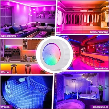 SEBRUANC Свет, RGB, мини стробоскоп, лампа, Хэллоуин, вечеринка