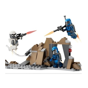 LEGO STAR WARS НАБОР ЗАСАДА НА МАНДАЛОРЕ БОЕВОЙ НАБОР ПОДАРОЧНЫЙ НАБОР