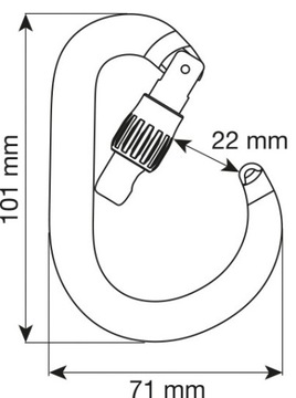 Комплект карабинов Camp HMS Nimbus LOCK 3 PACK