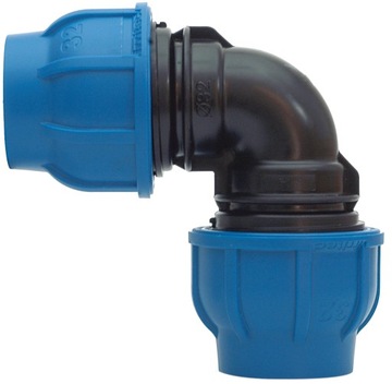 0970087 Kolano PE 25x25 PN16 Wodociągowa