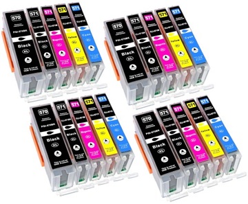 20x TUSZ XL DO CANON PIXMA MG5750 MG6850 MG7750