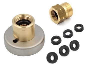 АДАПТЕР ДЛЯ ЗАПРАВКИ БАЛЛОНОВ 11 КГ, ПЕРЕДАЧИ + РЕДУКЦИЯ ДЛЯ ЦИЛИНДРОВ 3/8 Л, ПРОКЛАДКИ