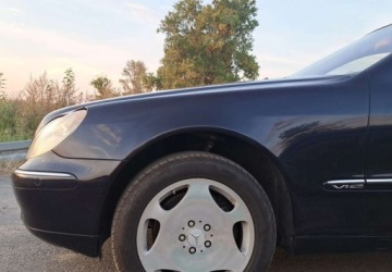 Mercedes Klasa S W220 Sedan 5.8 V12 (600) L 367KM 2001 Mercedes-Benz Klasa S Mercedes-Benz Klasa S 5.8 Benzyna 367KM, zdjęcie 29
