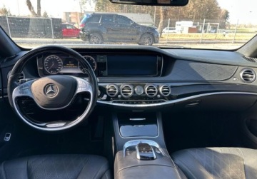 Mercedes Klasa S W222 Limuzyna wersja długa 600 530KM 2015 Mercedes-Benz Klasa S S600 530KM 2015r. auto zarejestrowane i ubezpieczone, zdjęcie 10