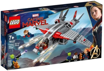 Klocki LEGO 76127 Kapitan Marvel i atak Skrullów