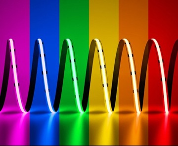 СВЕТОДИОДНАЯ ЛЕНТА COB 12В LIGHT LINE 320 СИНЯЯ 1М.