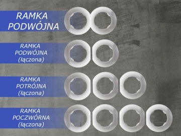 LOFT ДВОЙНАЯ РАМА 156x85мм БЕЛАЯ JLM РЕТРО ФРАНЦУЗСКИЙ СТИЛЬ