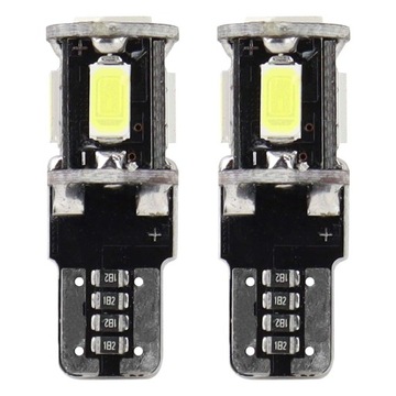 ŻARÓWKI LED CANBUS W5W POSTOJÓWKI SMD T10 12V