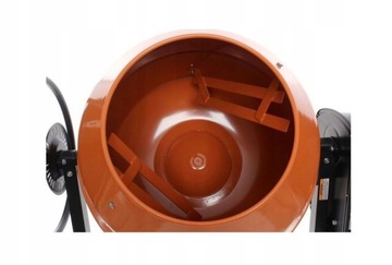 Строительный бетоносмеситель 200л 1250Вт 230В чугунный веночный миксер