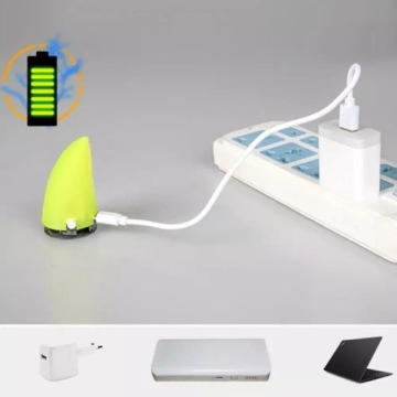 Светящиеся рожки для шлема - LED 1 шт. Розовый