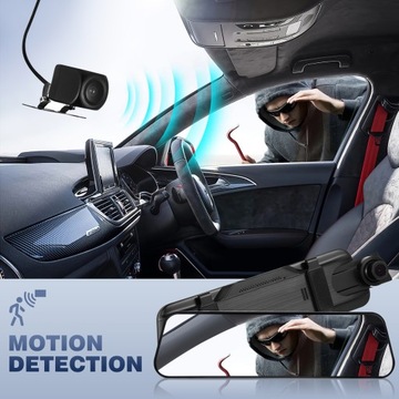 АВТОМОБИЛЬНАЯ КАМЕРА ЗАПИСЬ В ЗЕРКАЛЕ ВИДЕОЗАПИСЬ ПЕРЕДНЯЯ ЗАДНЯЯ ЧАСТЬ