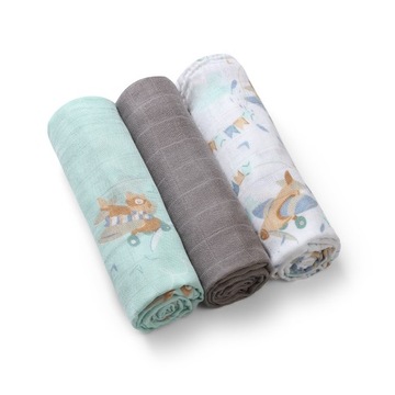 Naturalne pieluszki z włókien bambusa NATURAL BAMBOO Babyono 397/10