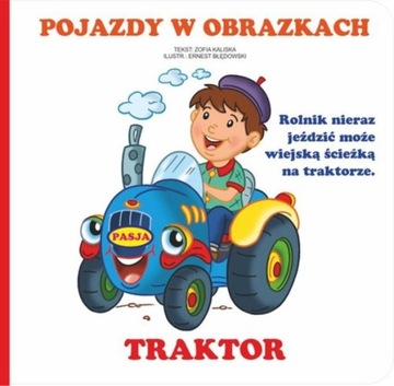 POJAZDY W OBRAZKACH. TWARDA KSIĄŻECZKA.
