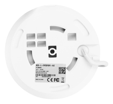 BCS-L-FIP25FSR1-Ai2 / 5-мегапиксельная IP-камера типа «рыбий глаз»
