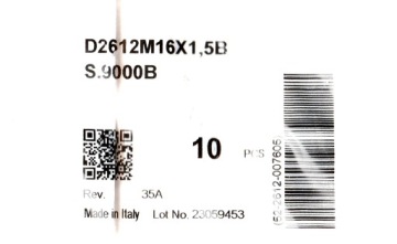 ЗАГЛУШКА CAMOZZI M16x1,5