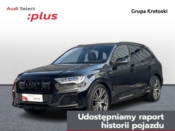 Audi Q7 II SUV Facelifting  3.0 50 TDI 286KM 2020 Audi Q7 50 TDI mHEV Quattro S Line Tiptr. Matrix,