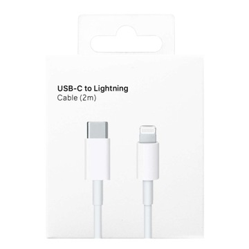 ЗАРЯДНОЕ УСТРОЙСТВО USB-C КАБЕЛЬ БЫСТРОЙ ЗАРЯДКИ LIGHTNING ДЛЯ IPHONE 12 13 14 2M