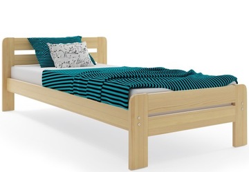 łóżko do sypialni 90x200 Dallass +Stelaż + Materac