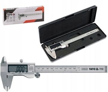 YATO STALOWA SUWMIARKA ELEKTRONICZNA 150mm 0,03mm YT-7201+ ETUI