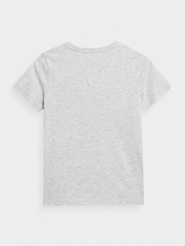 4F ФУТБОЛКА ДЛЯ МАЛЬЧИКОВ БАЗОВАЯ ДЕТСКАЯ ФУТБОЛКА ИЗ ХЛОПКА