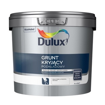 DULUX ПРОФЕССИОНАЛЬНАЯ ПОКРЫВАЮЩАЯ ГРУНТОВКА Белая 3л