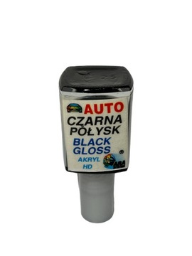 LAKIER SAMOCHODOWY CZARNY POŁYSK BLACK GLOSS ZAPRAWKA 10ML ARA 10 ML