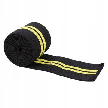 BANDAŻ NA KOLANO FITNESS ELASTYCZNE PASKI