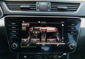 Skoda Superb III Kombi Facelifting 2.0 TDI SCR 200KM 2022 Skoda Superb 2.0TDI 200KM Ambition SerwisASO SalonPL Tempomat Led SmartLin, zdjęcie 33