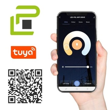 Умная светодиодная лампа WI-FI RGB E27 9 Вт TUYA