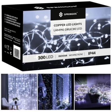 USB ПОДВЕСНЫЕ ЛАМПЫ ICILS WIRE CURTAIN 300 LED