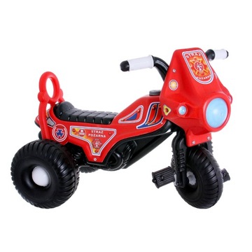 Трехколесный велосипед - Мотор HARY Guard, красный