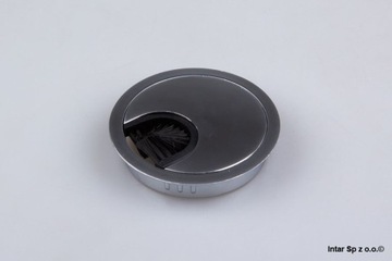 Przepust kablowy Fi-60mm KD260-2/MAT CHROM matowy