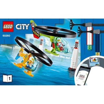 Lego Instrukcja - Air Race Set 60260