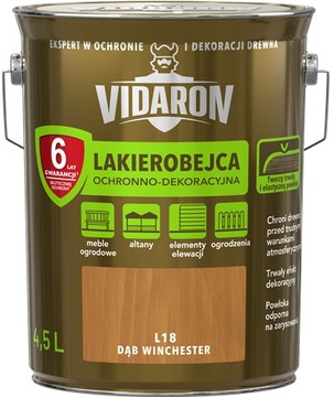 VIDARON LAKIEROBEJCA OCHRONNA DĄB WINCHESTER 4,5L
