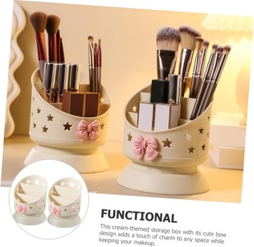 Ящик для хранения кистей для макияжа, кружка с ручкой-держателем
