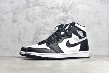 Buty Sportowe NIKE AIR JORDAN 1 RETRO HIGH PANDA 555088-010 Czarne Białe 38