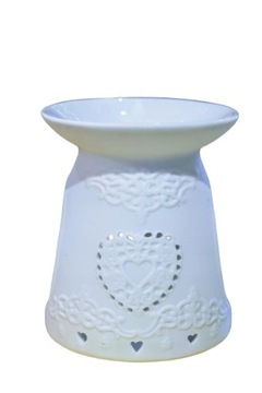 Kominek porcelanowy na wosk/olejek zapachowy