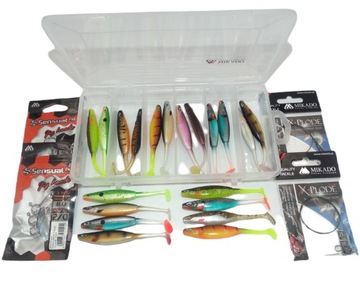 NA SANDACZA BERKLEY VIBE 9 CM ZESTAW 23 SZTUKI