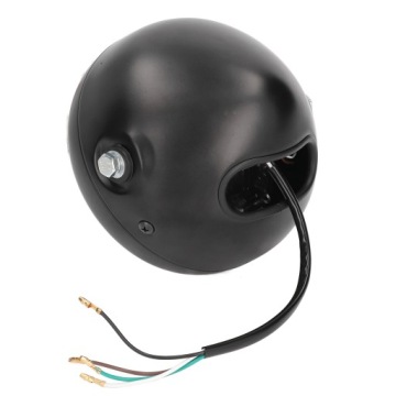 LED ЛАМПА H4 6,5 ДЮЙМА ПЕРЕДНЯЯ РЕТРО ФАРА МОТОЦИКЛА ОМОЛОГАЦИЯ DC12V